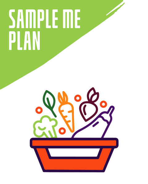 SAMPLE ME PLAN - 3 Meals + 3-8oz Drinks + Snack