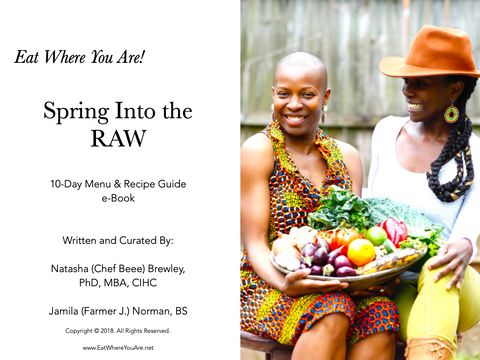 Spring Into the RAW Cleanse Recipe and Menu Guide - Downloadable eBook