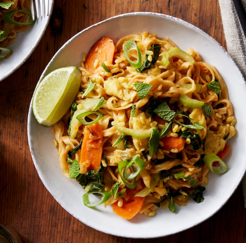 SPAGHETTI SQUASH PAD THAI