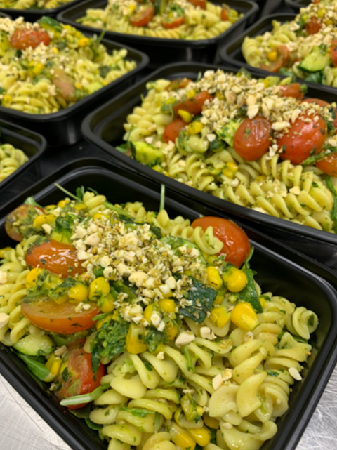 SPRING CORN AND TOMATO PASTA