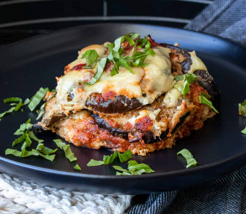 VEGAN EGGPLANT PARMESAN