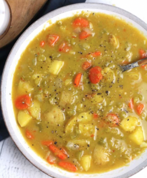 CARIBBEAN STYLE ITAL SPLIT PEA SOUP