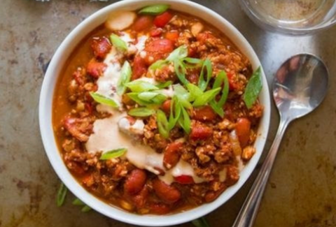 MEATLESS CHILI CON CARNE