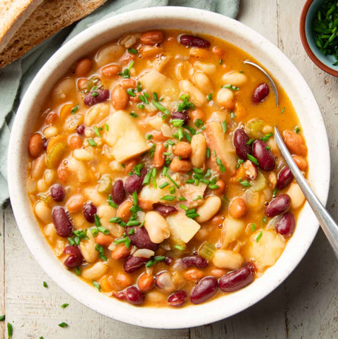 THREE BEAN COWBOY SOUP