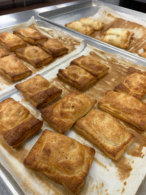 SAVORY SAUSAGE PASTRIES (V)